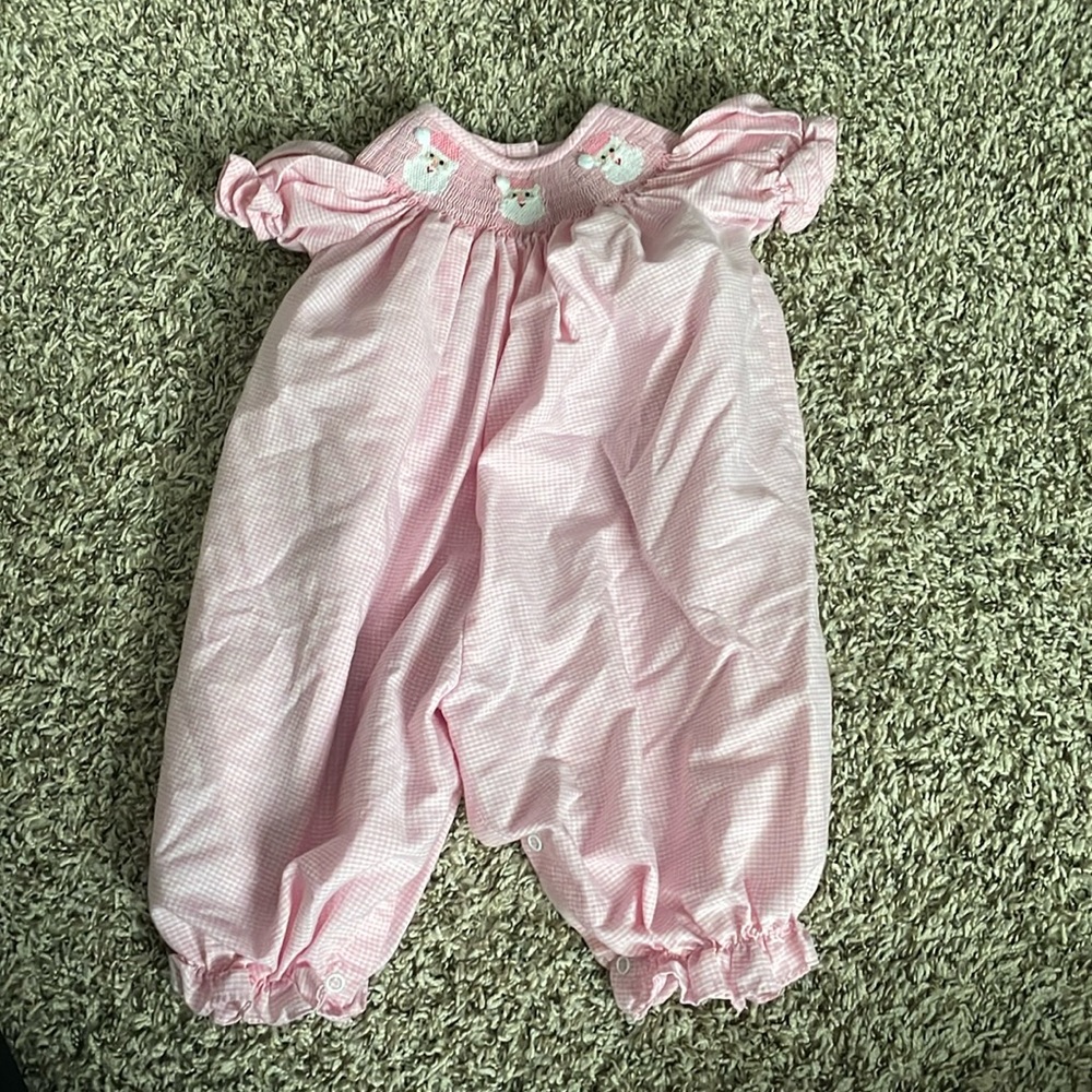 Southern Sunshine Smocked Santa
